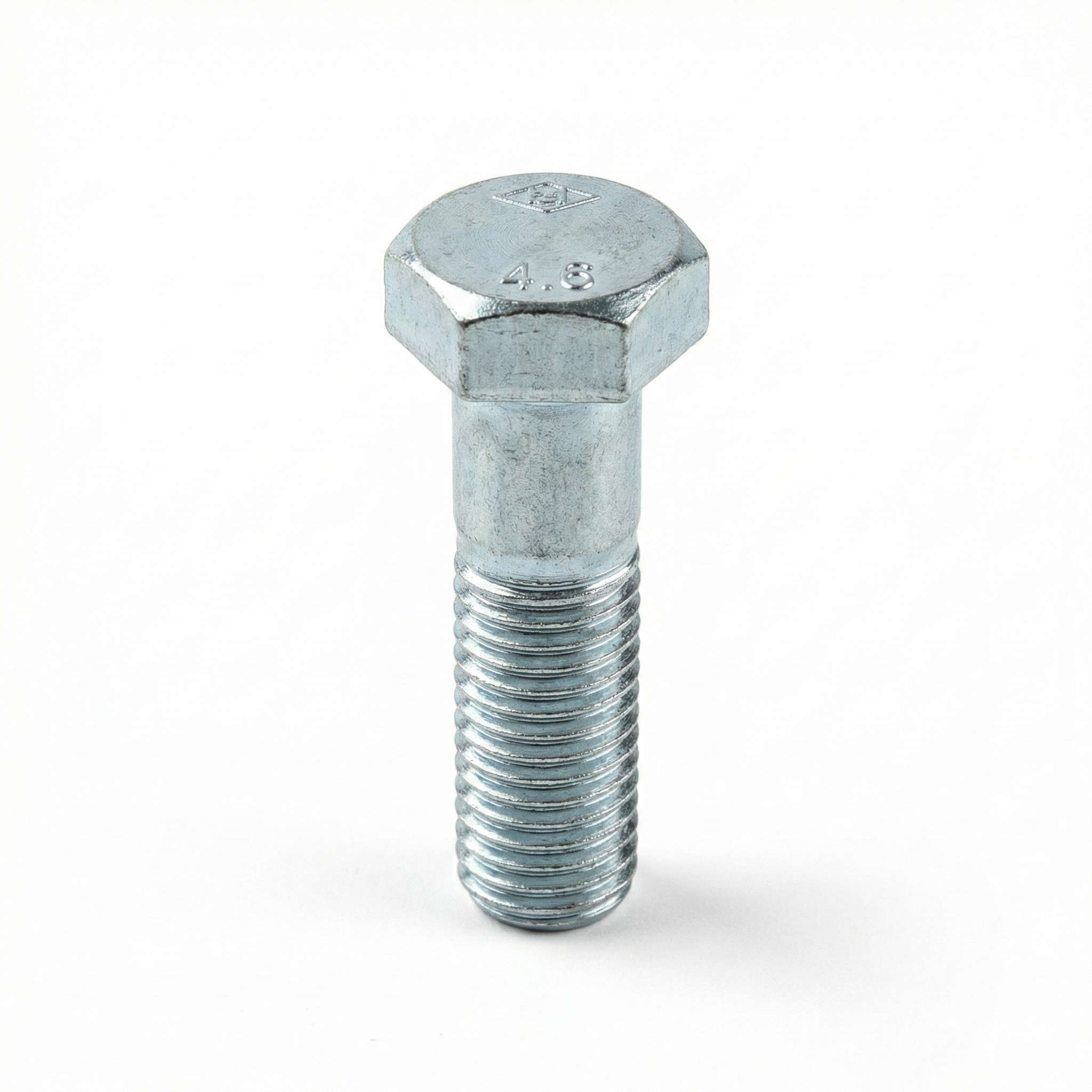 DIN 558 (ISO 4018) Altıköşe Başlı Tam Diş Çelik Cıvatalar – Standart Mukavemetli